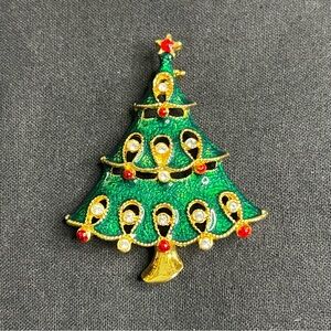 Christmas Tree Brooch